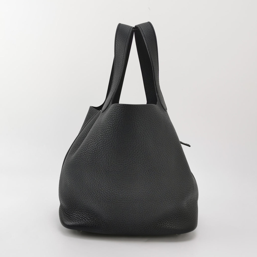 Hermès Picotin 22 Clemence Black SHW