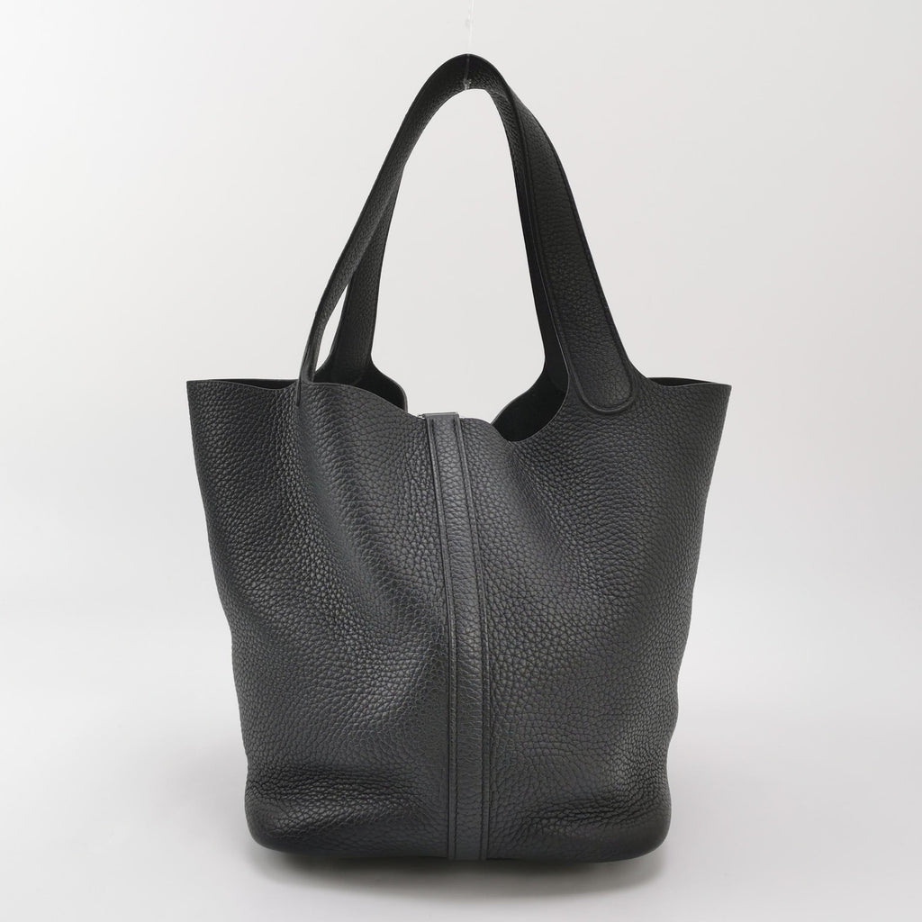 Hermès Picotin 22 Clemence Black SHW