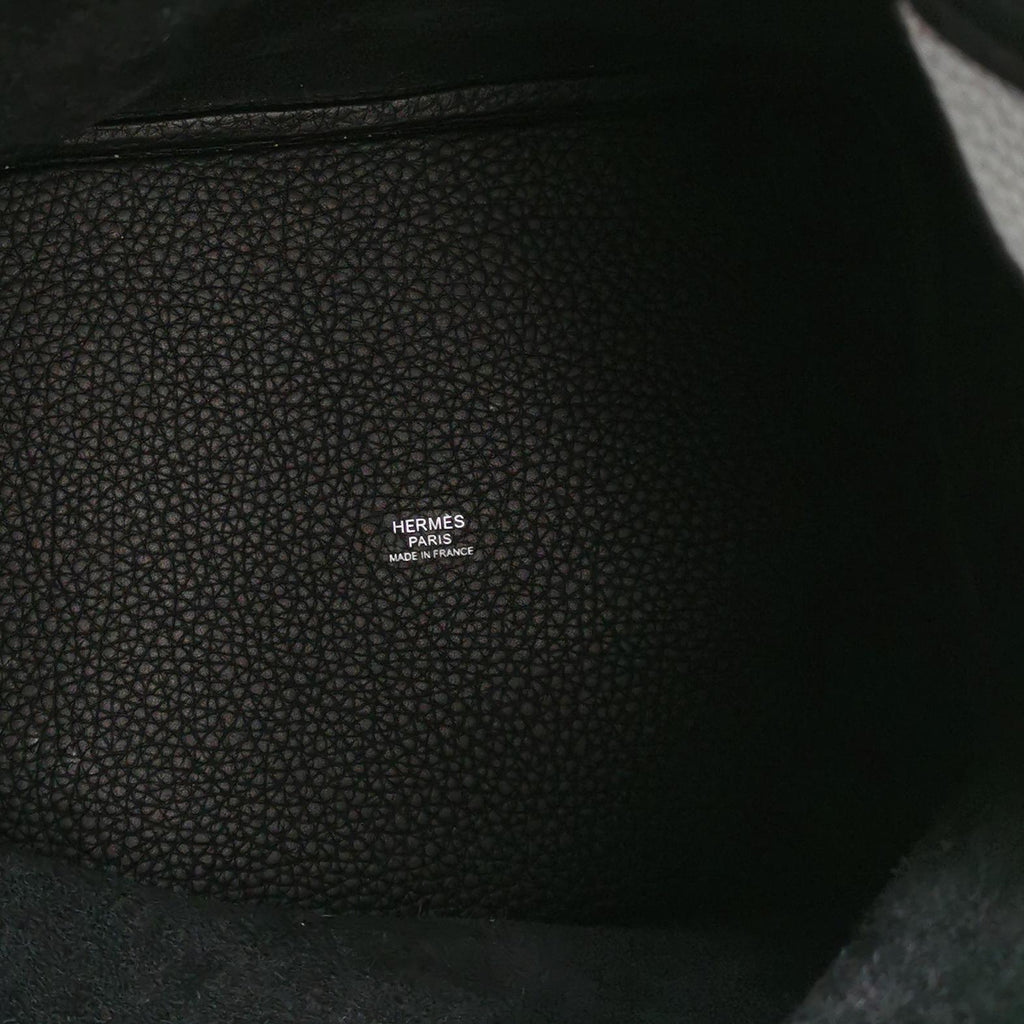 Hermès Picotin 22 Clemence Black SHW