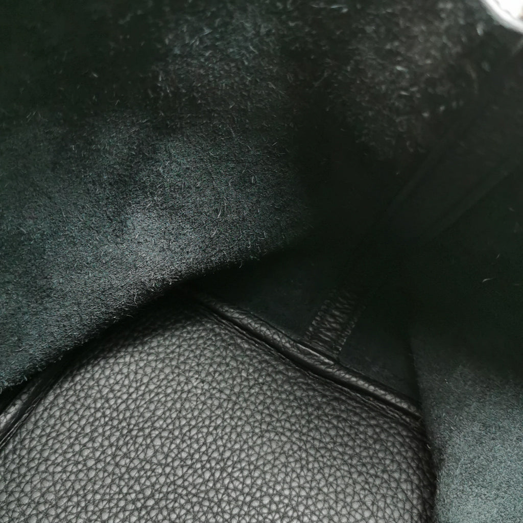 Hermès Picotin 22 Clemence Black SHW