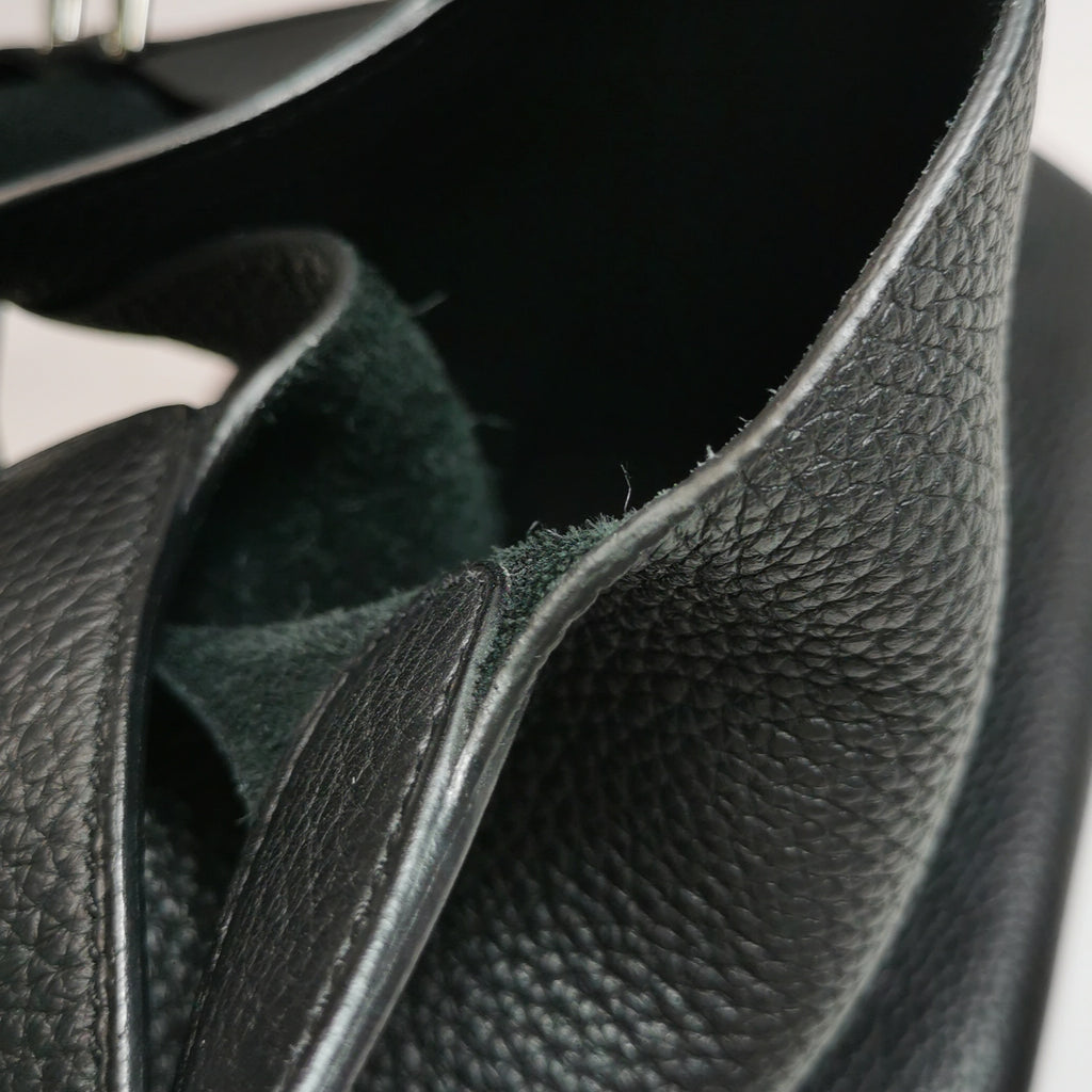 Hermès Picotin 22 Clemence Black SHW