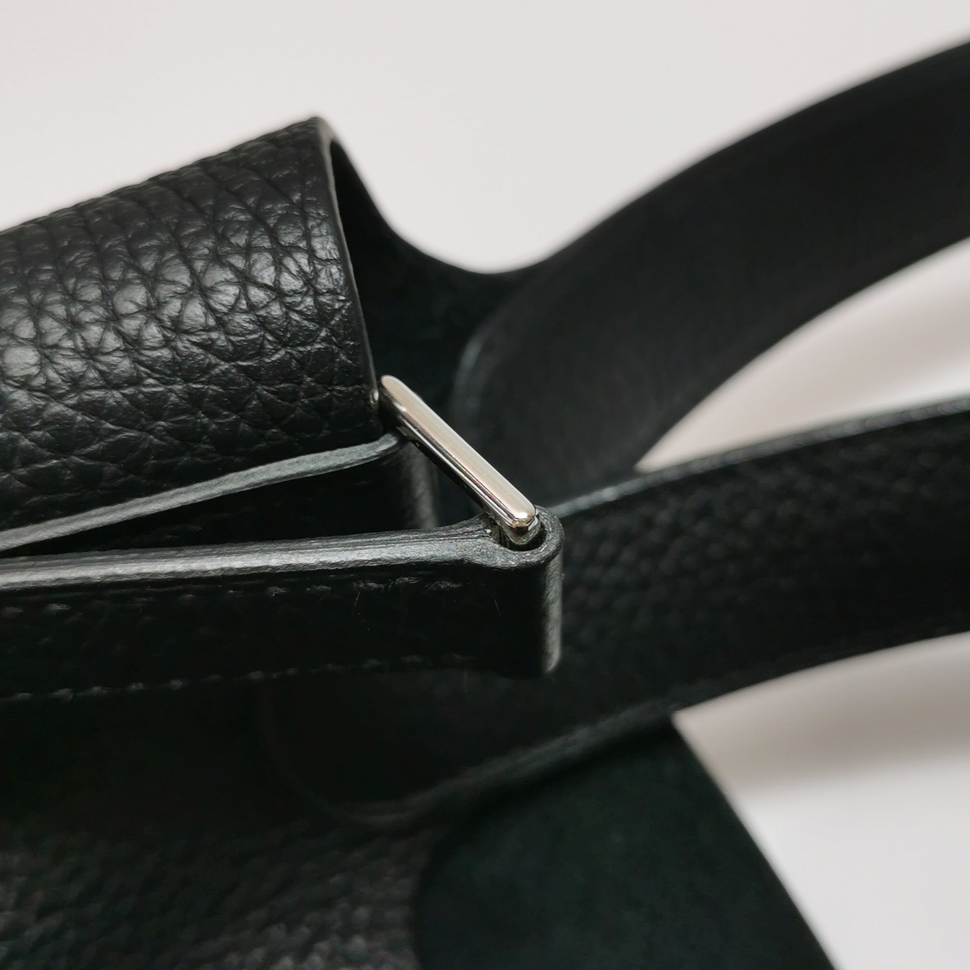 Hermès Picotin 22 Clemence Black SHW