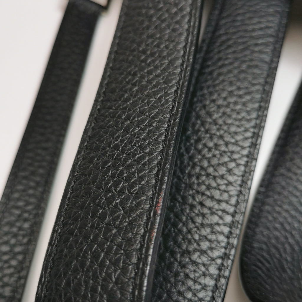 Hermès Picotin 22 Clemence Black SHW