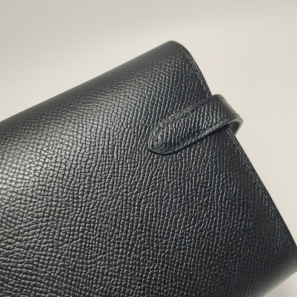 Hermès Kelly Long Wallet Epsom Black