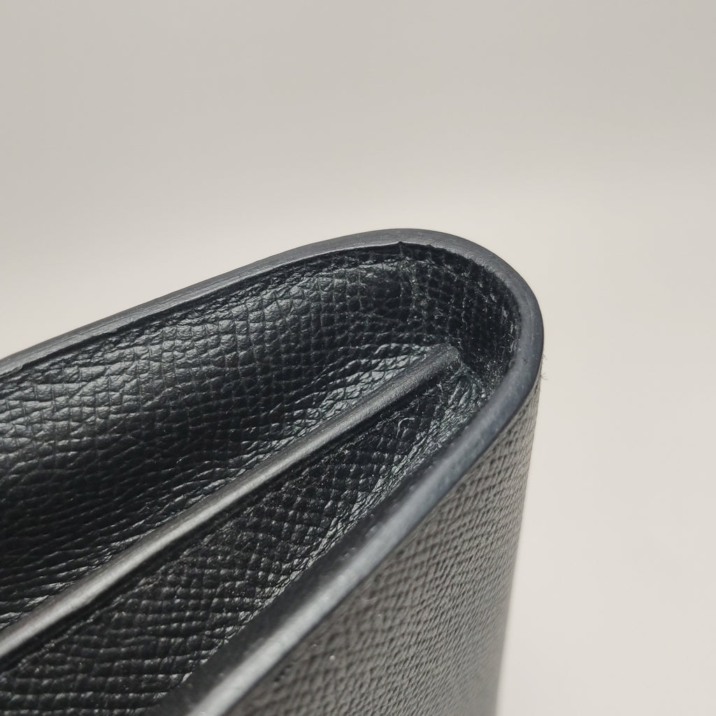 Hermès Kelly Long Wallet Epsom Black