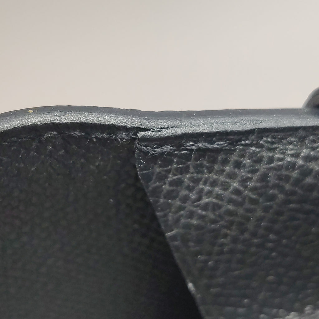 Hermès Kelly Long Wallet Epsom Black
