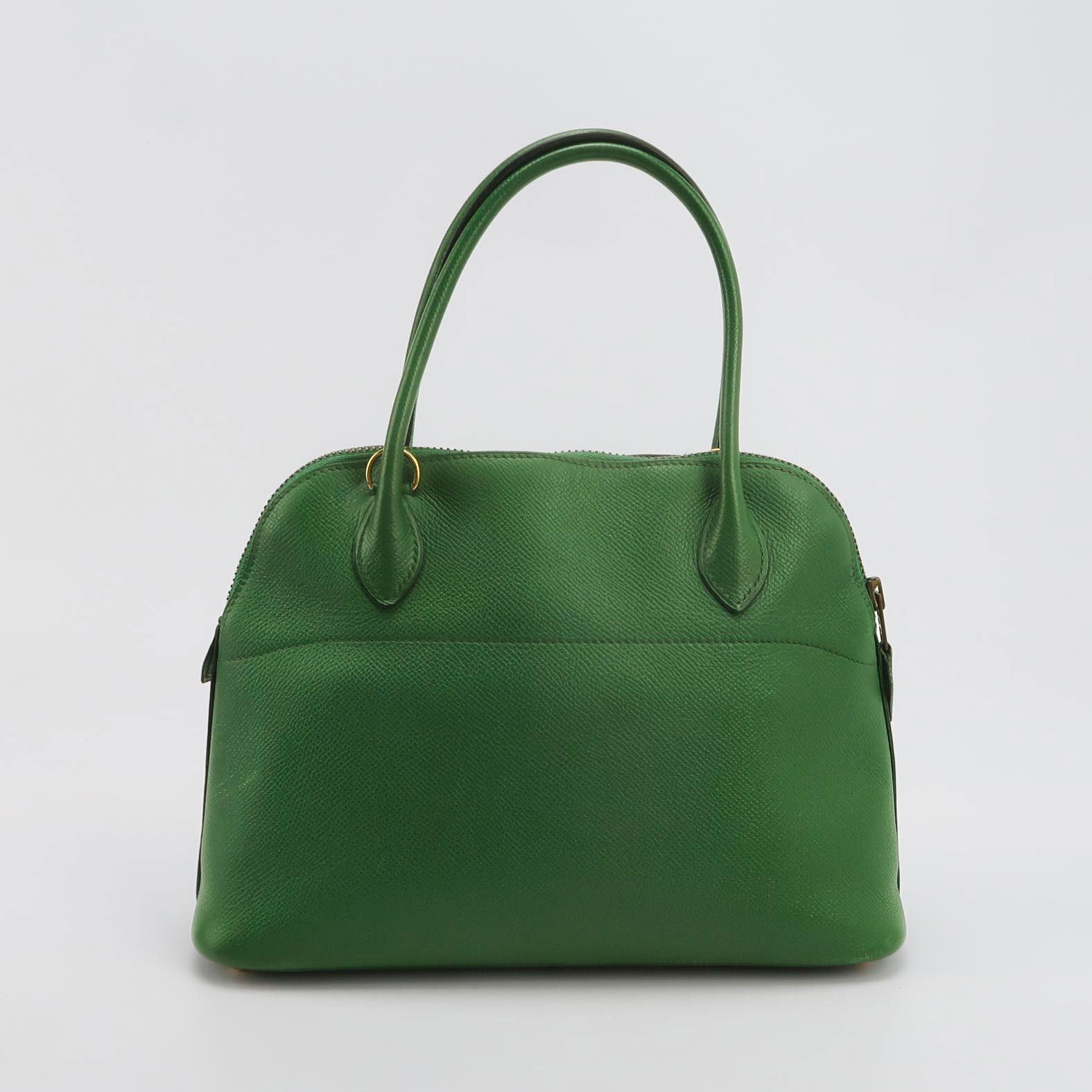 Hermès Bolide 25 Epsom Bamboo Green
