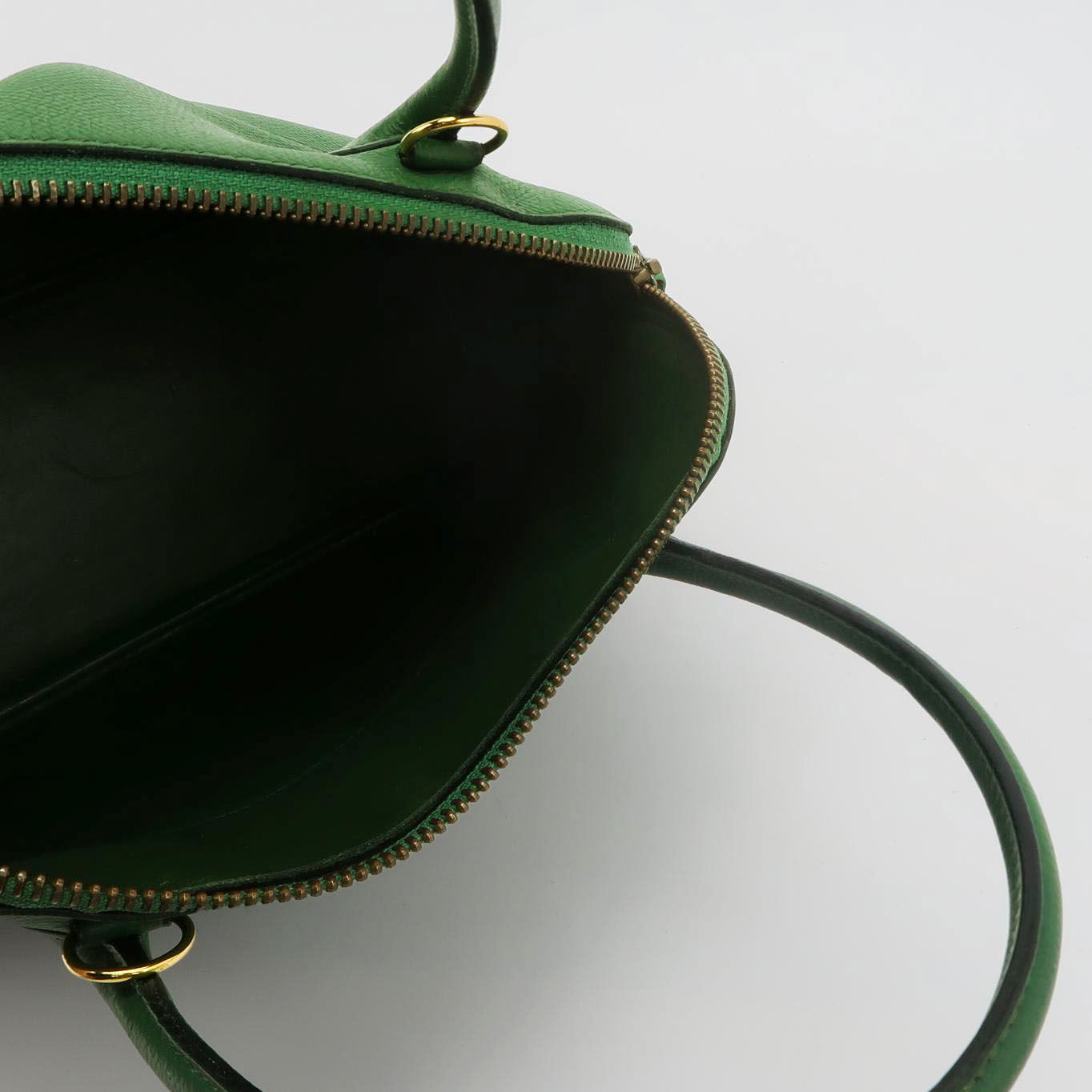 Hermès Bolide 25 Epsom Bamboo Green