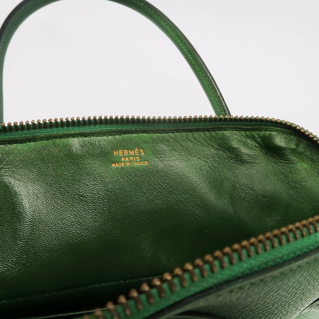 Hermès Bolide 25 Epsom Bamboo Green