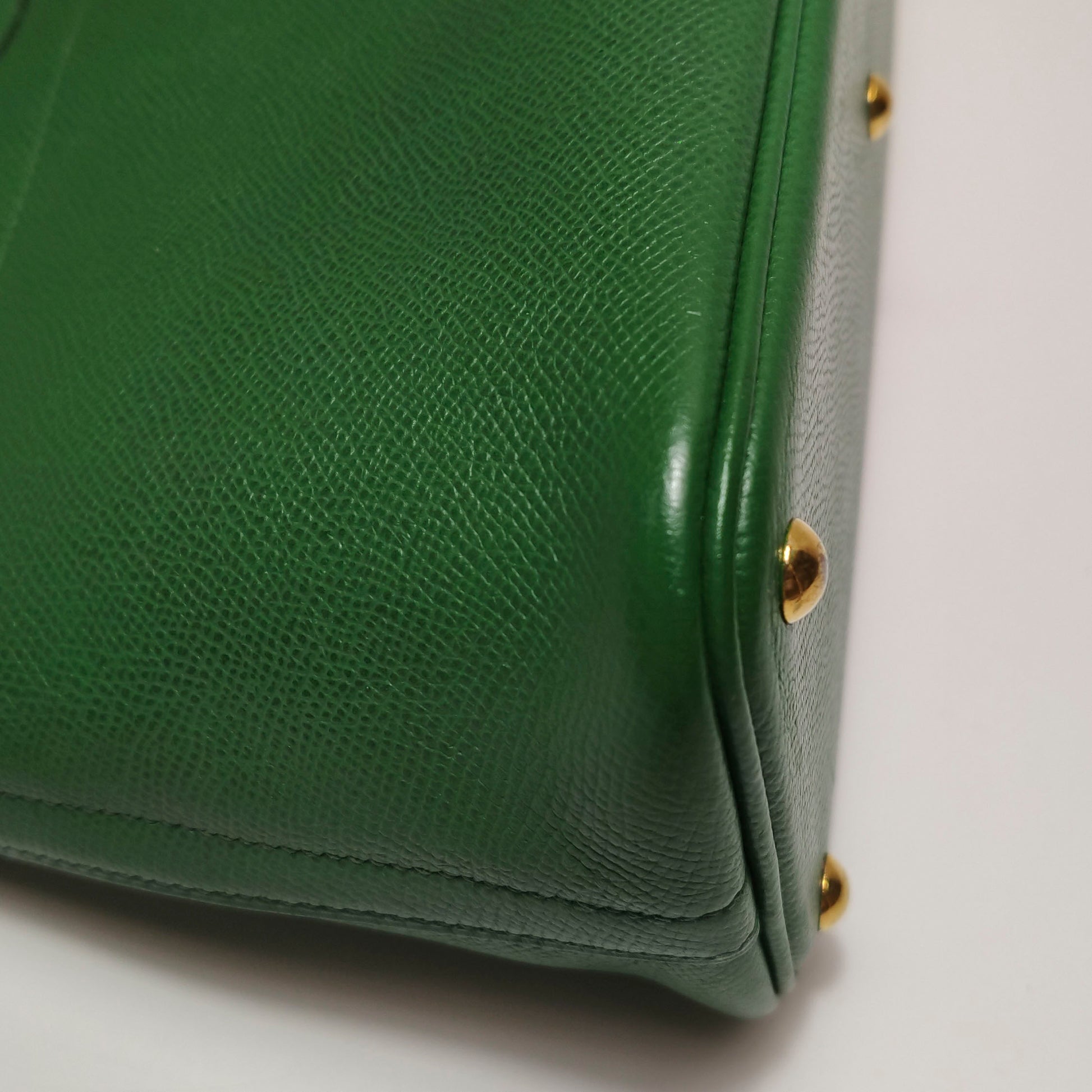 Hermès Bolide 25 Epsom Bamboo Green
