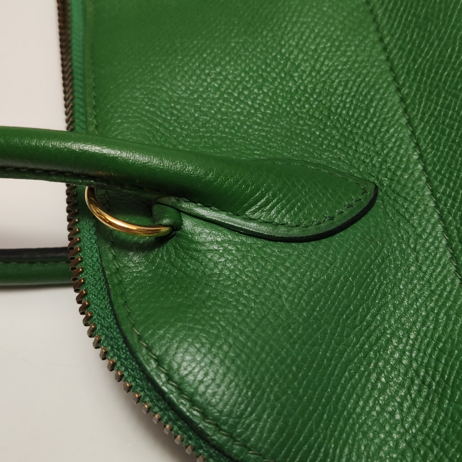 Hermès Bolide 25 Epsom Bamboo Green