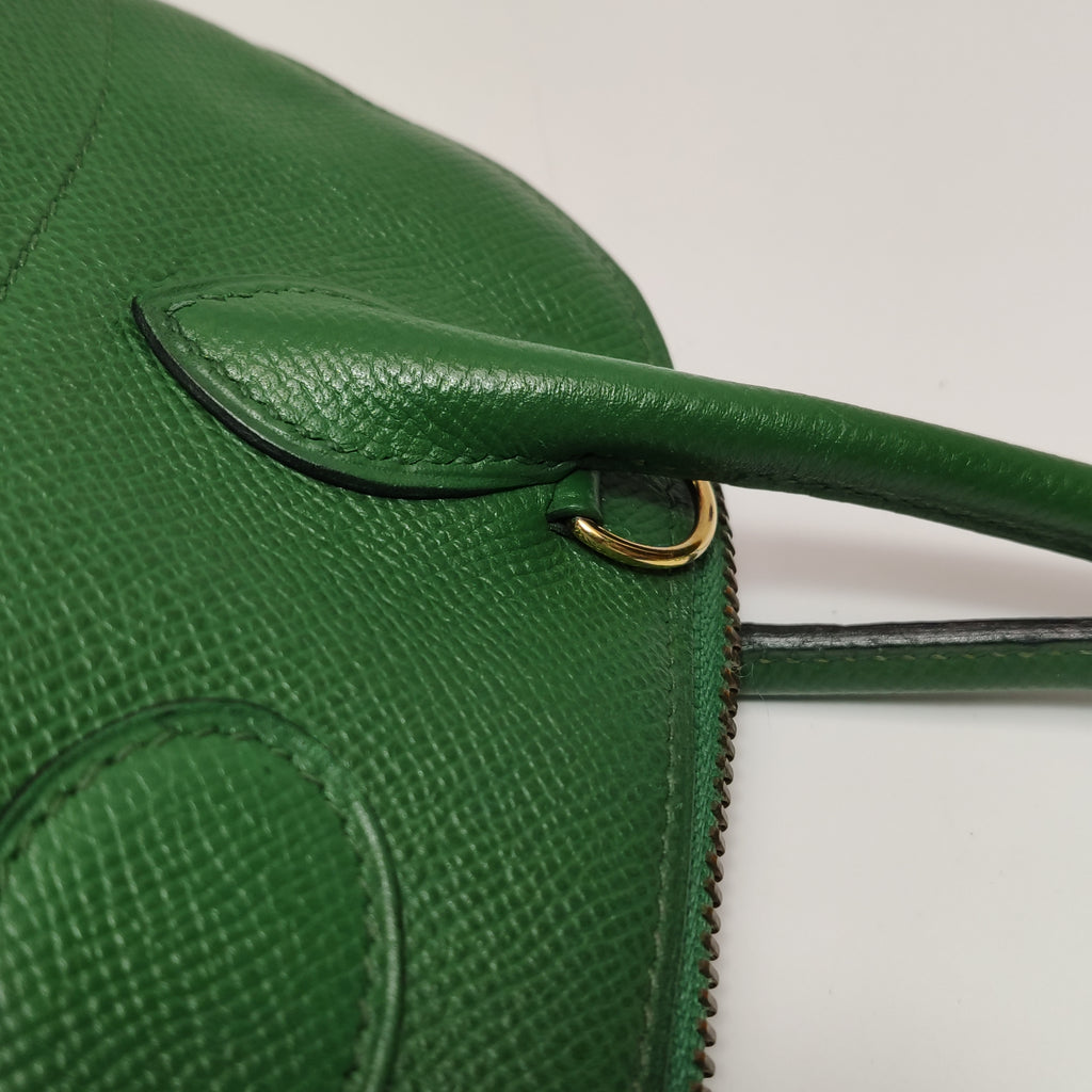Hermès Bolide 25 Epsom Bamboo Green