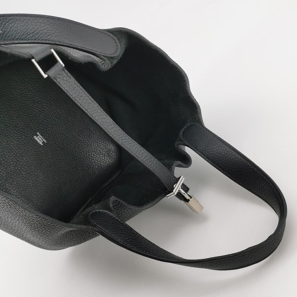 Hermès Picotin 22 Taurillon Clemence Black