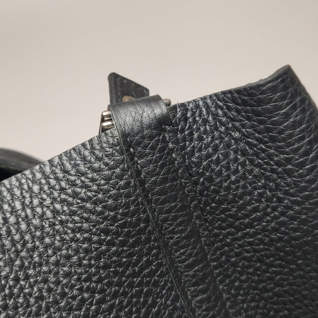Hermès Picotin 22 Taurillon Clemence Black