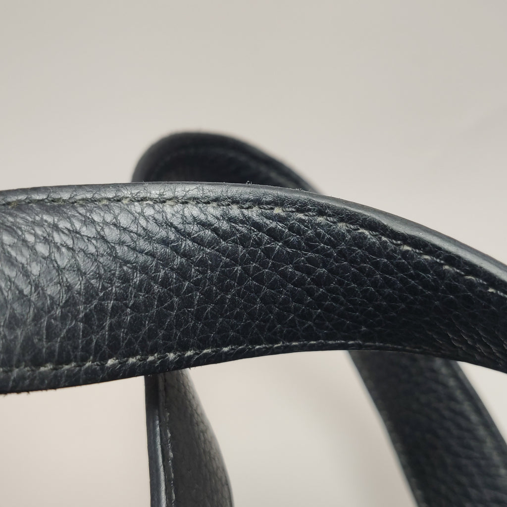 Hermès Picotin 22 Taurillon Clemence Black