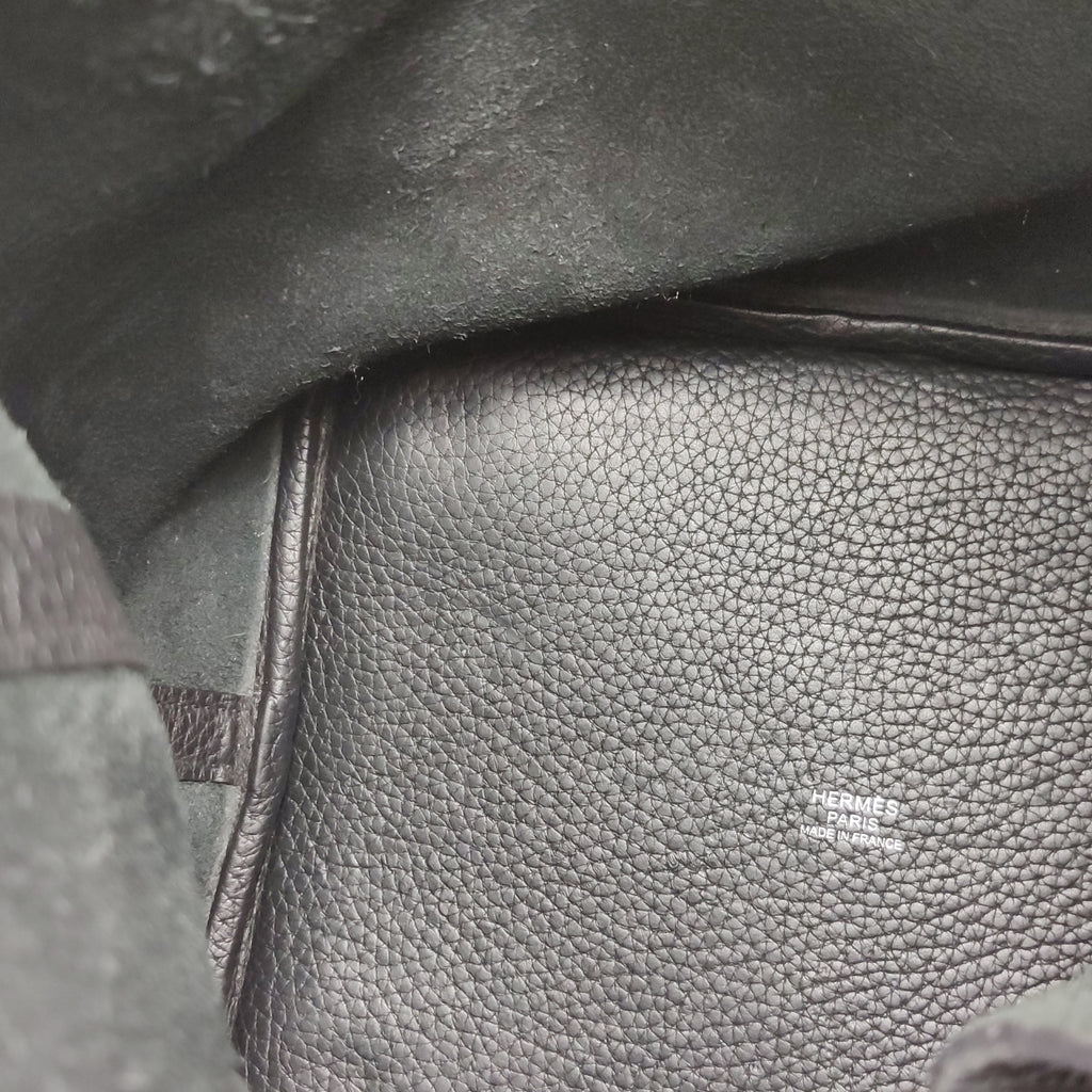 Hermès Picotin 22 Taurillon Clemence Black