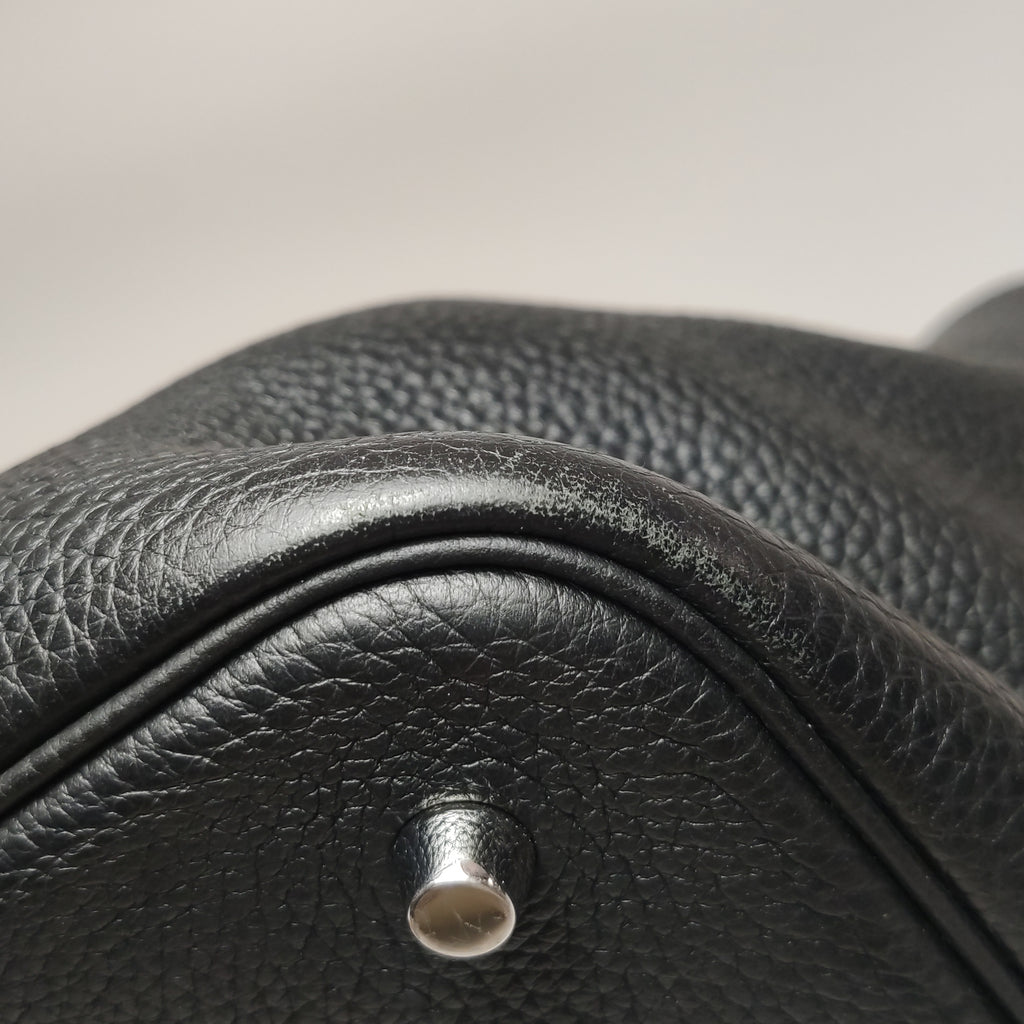 Hermès Picotin 22 Taurillon Clemence Black