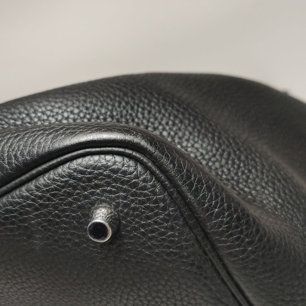 Hermès Picotin 22 Taurillon Clemence Black