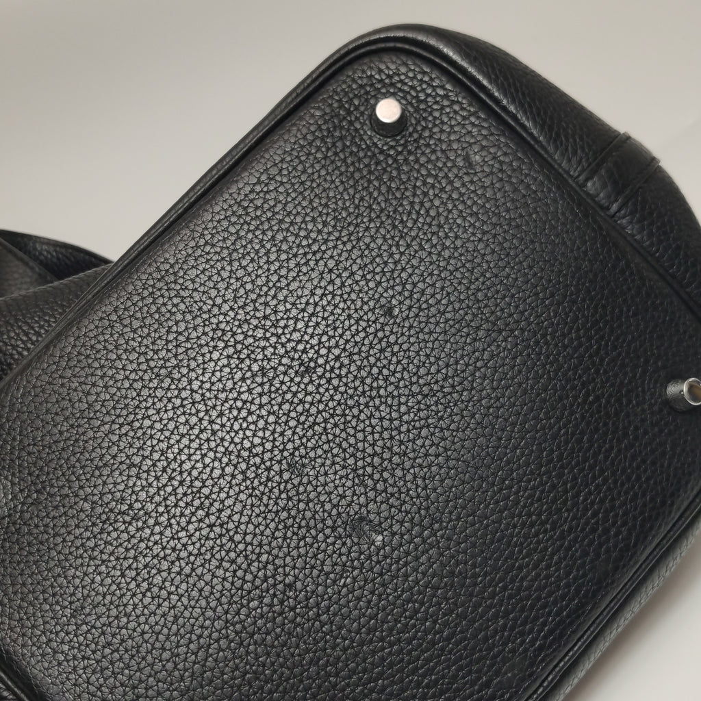 Hermès Picotin 22 Taurillon Clemence Black