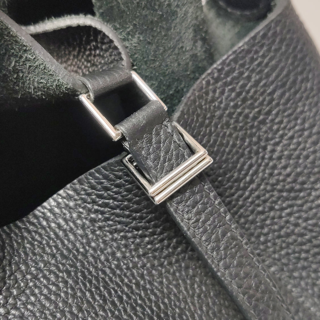 Hermès Picotin 22 Taurillon Clemence Black