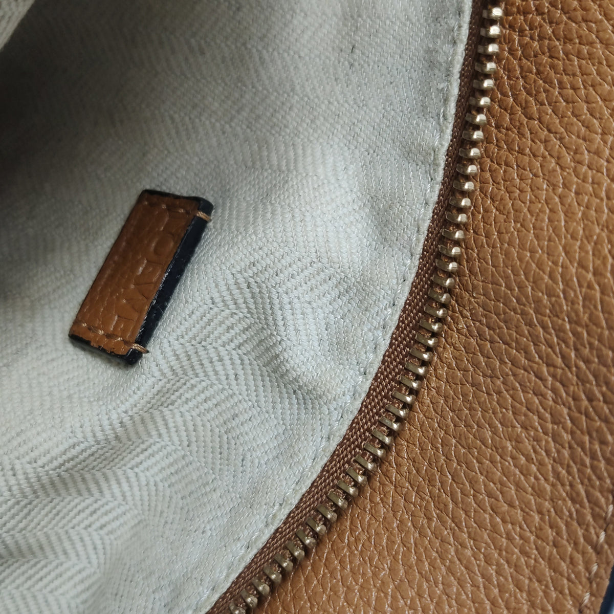 Loewe Mini Puzzle Soft Calfskin Caramel