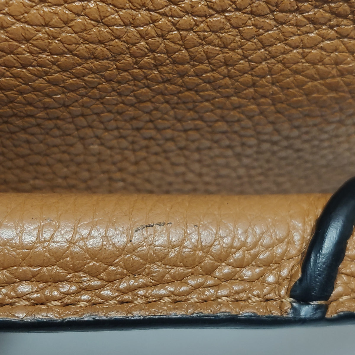 Loewe Mini Puzzle Soft Calfskin Caramel