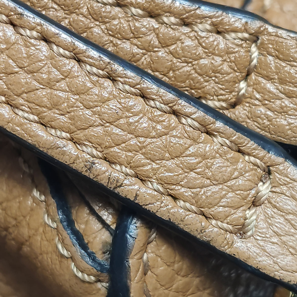 Loewe Mini Puzzle Soft Calfskin Caramel