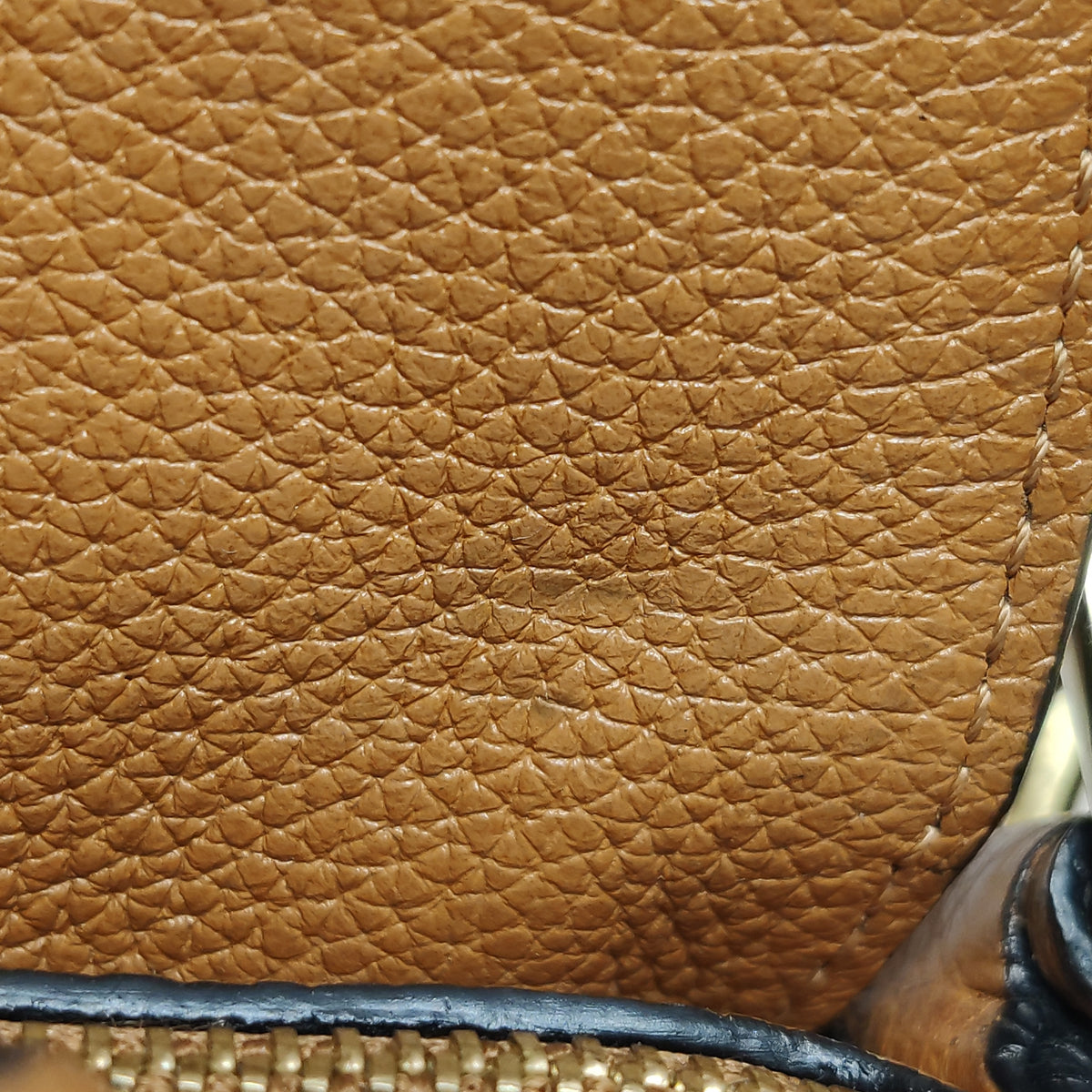 Loewe Mini Puzzle Soft Calfskin Caramel