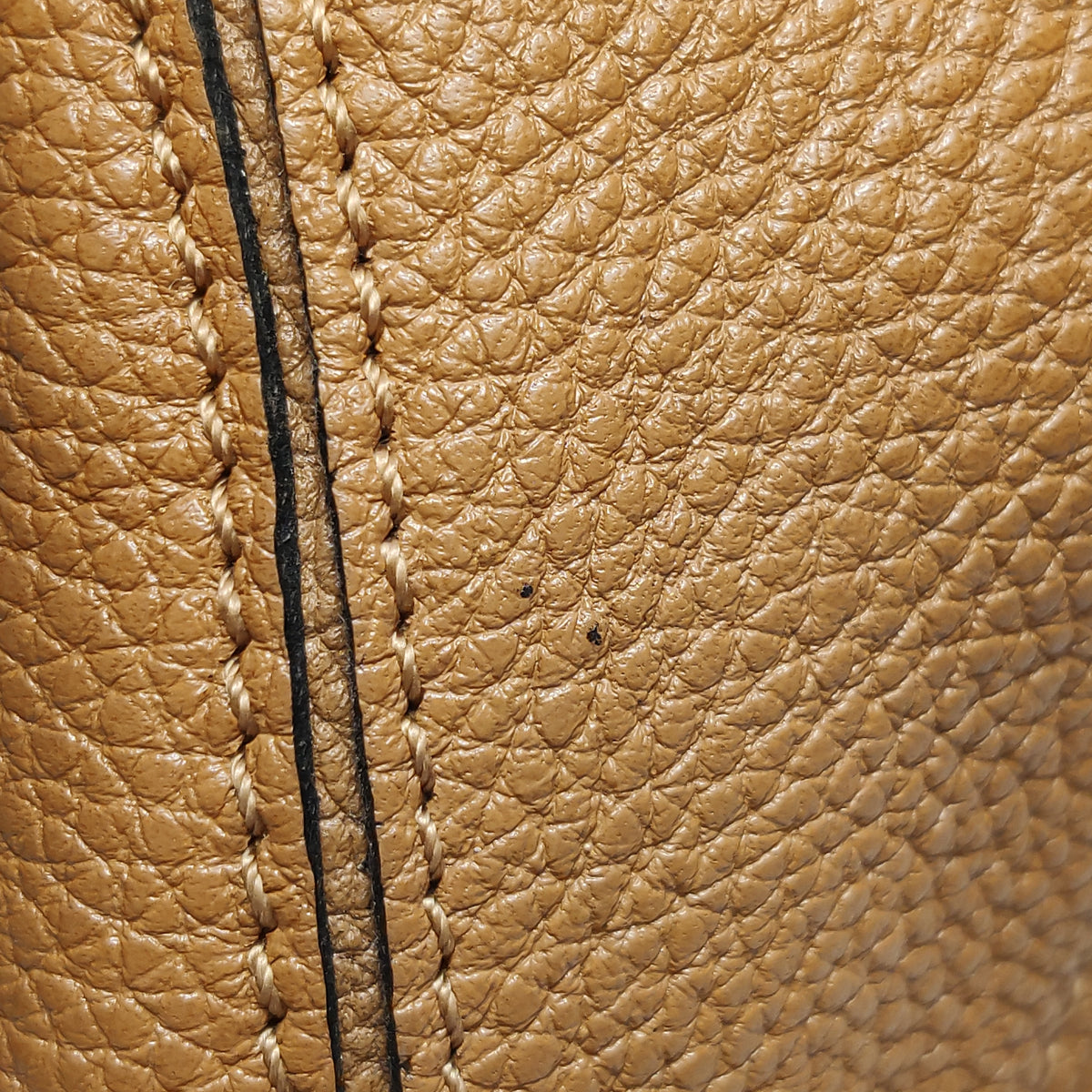 Loewe Mini Puzzle Soft Calfskin Caramel