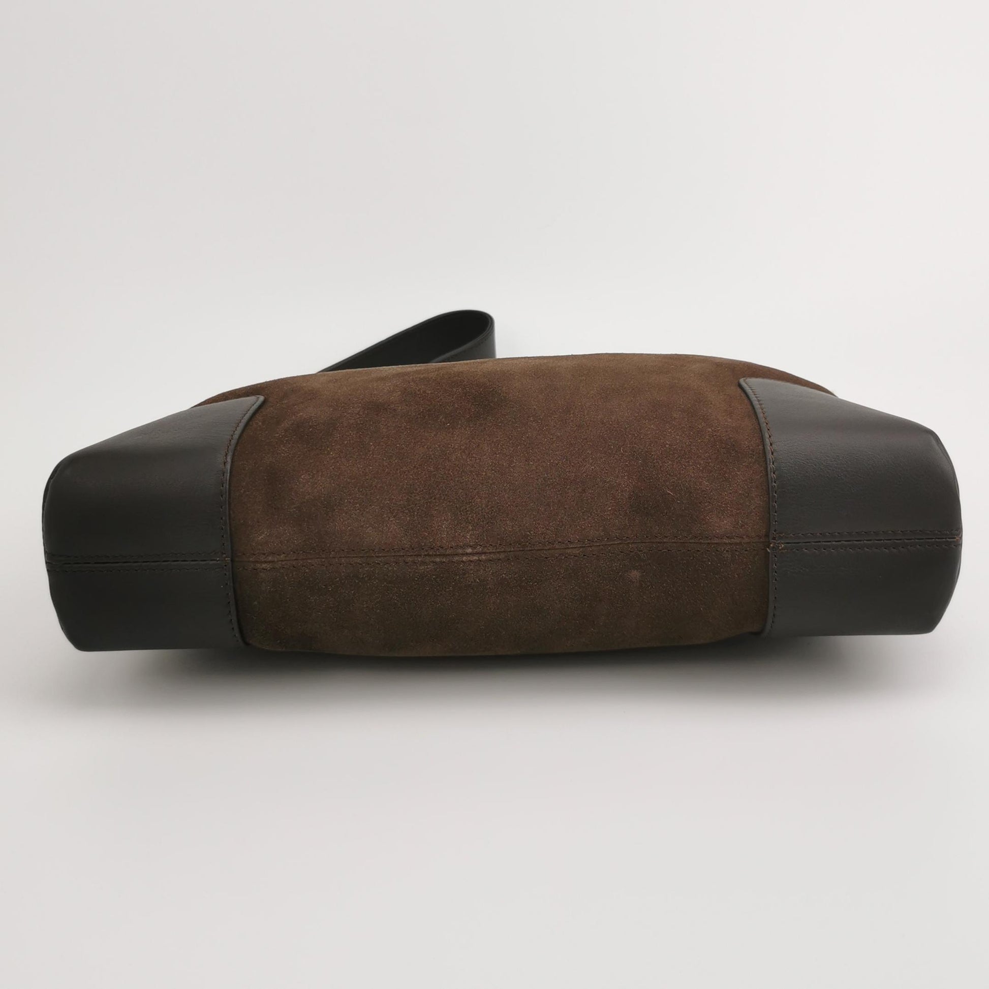 Loewe Amazona Shoulder Bag Suede Brown