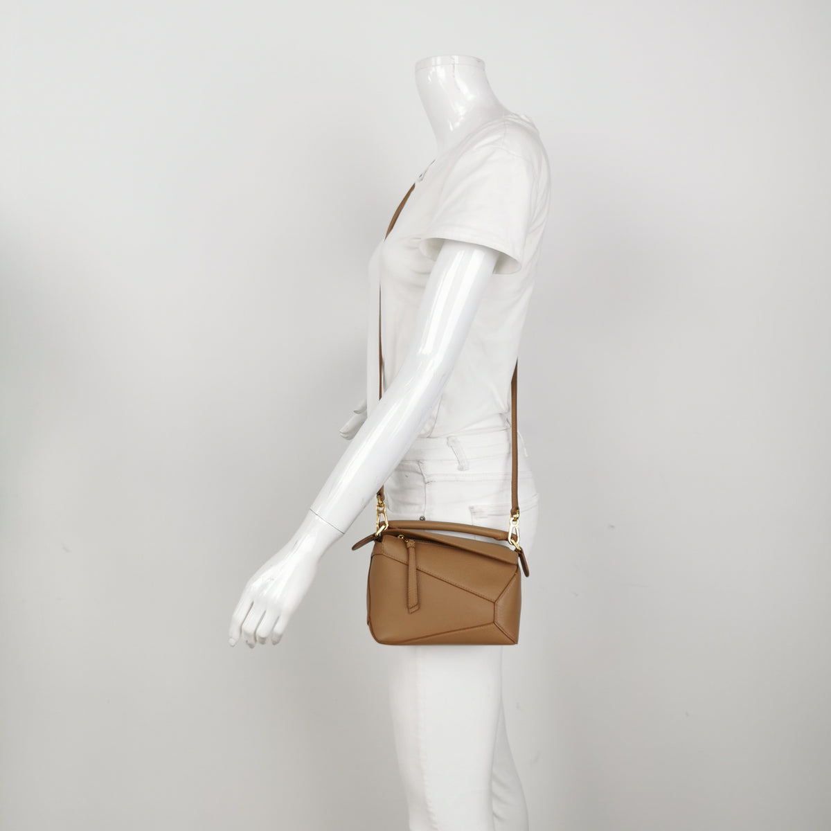 Loewe Puzzle Edge Mini Grained Calfskin