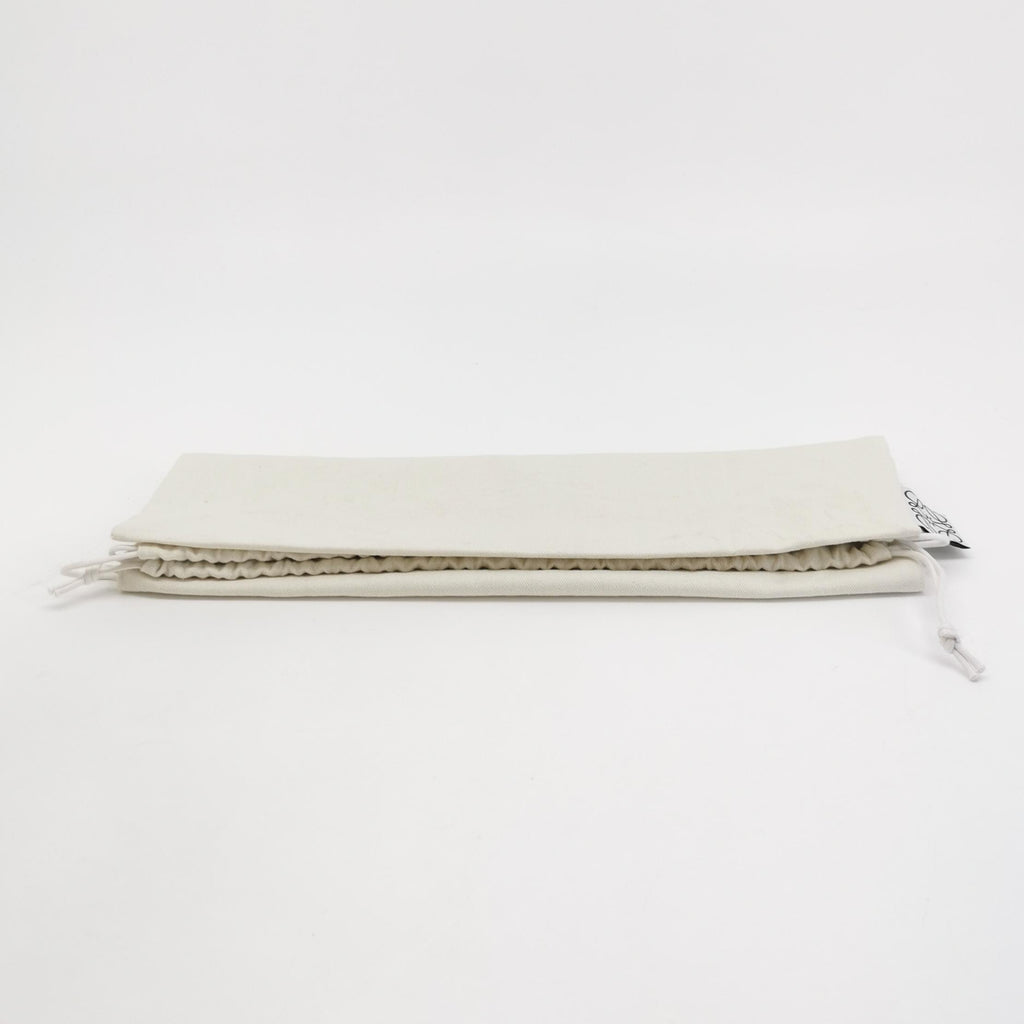 Loewe Raffia Small Square Basket Tote