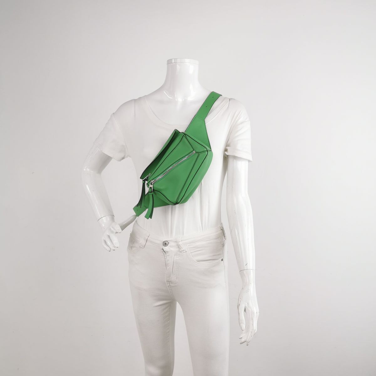 Loewe Puzzle Mini Belt Bag Green