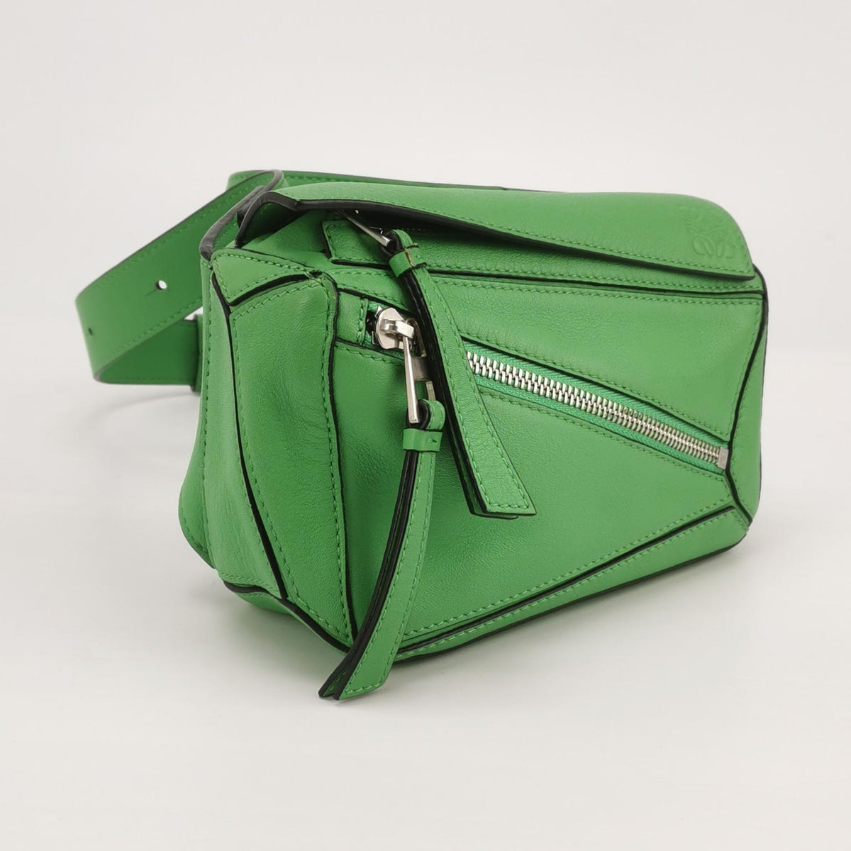 Loewe Puzzle Mini Belt Bag Green