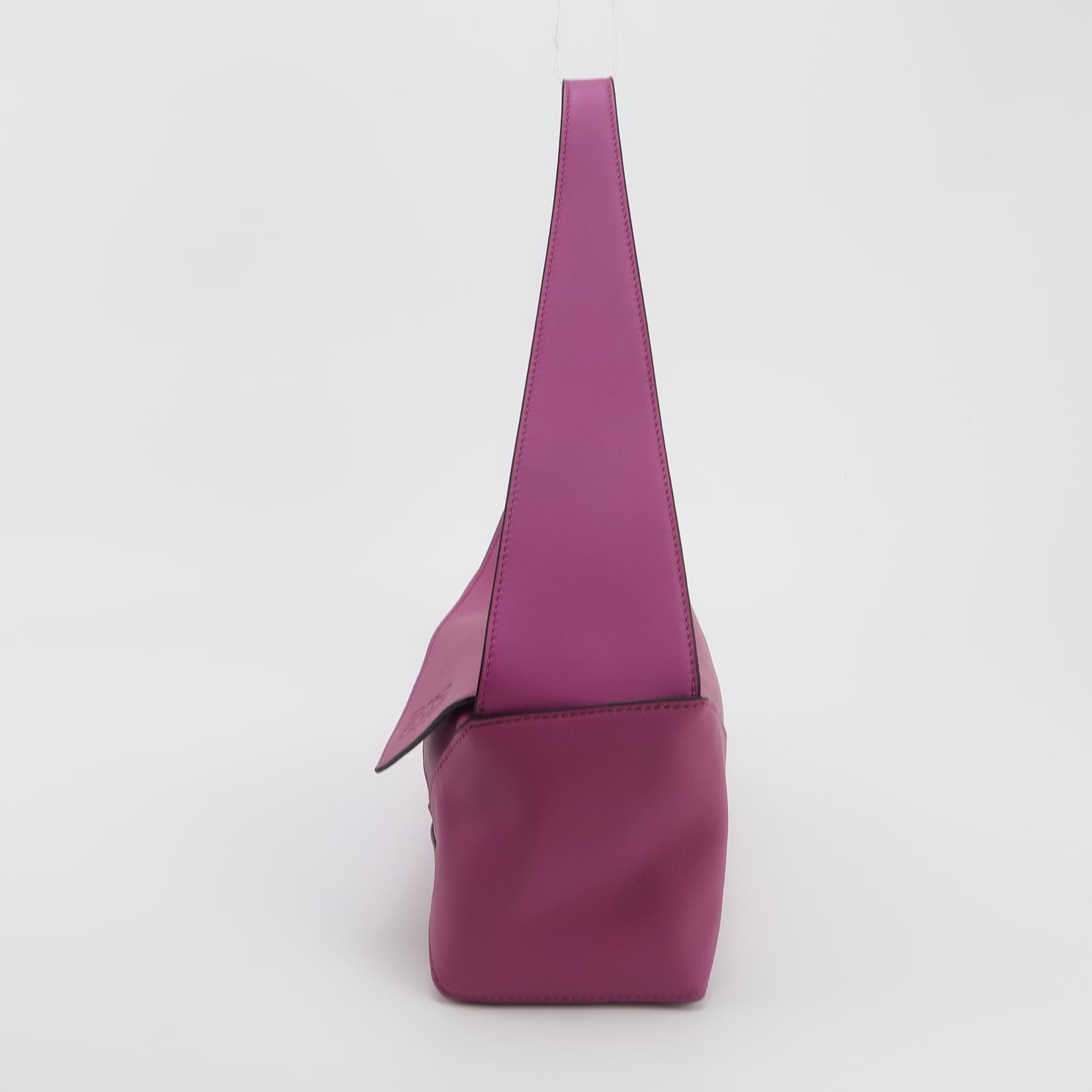 Loewe Puzzle Hobo Magenta