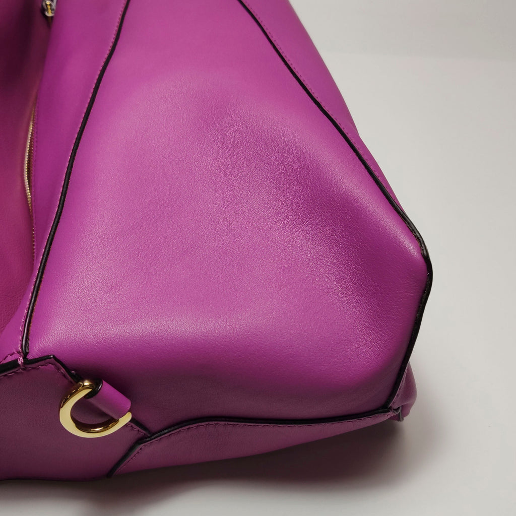 Loewe Puzzle Hobo Magenta