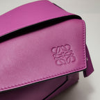 Loewe Puzzle Hobo Magenta