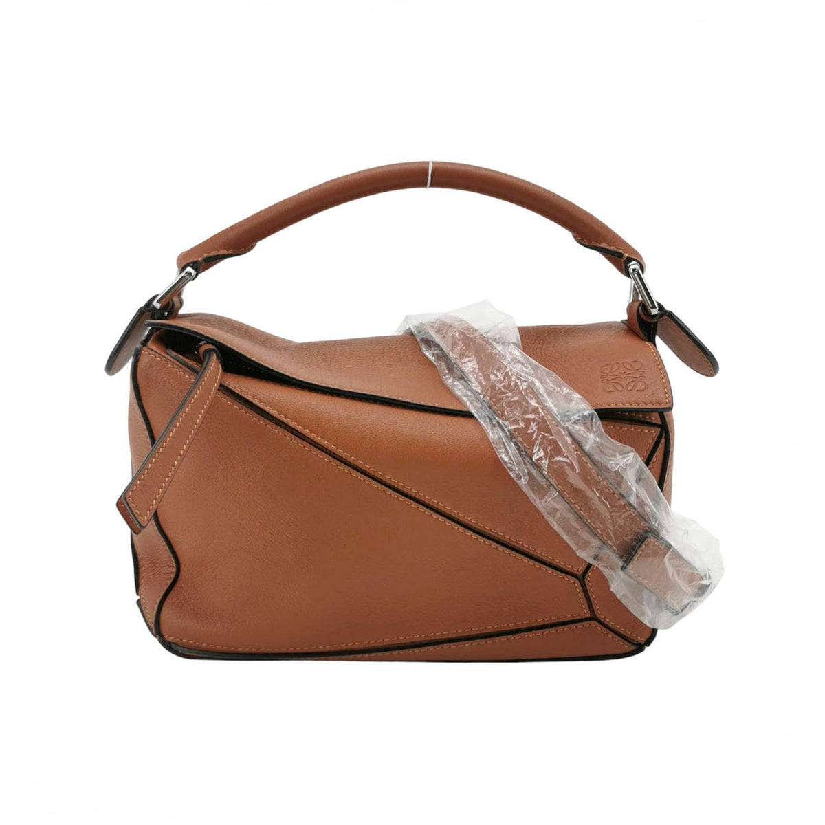 Loewe Puzzle Small Classic Calfskin Tan
