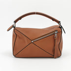 Loewe Puzzle Small Classic Calfskin Tan