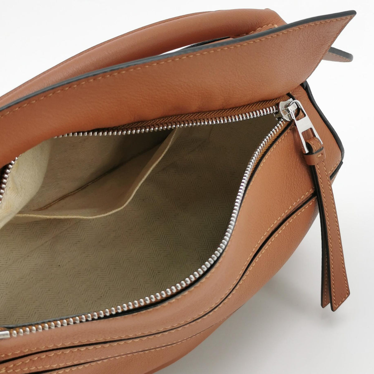 Loewe Puzzle Small Classic Calfskin Tan