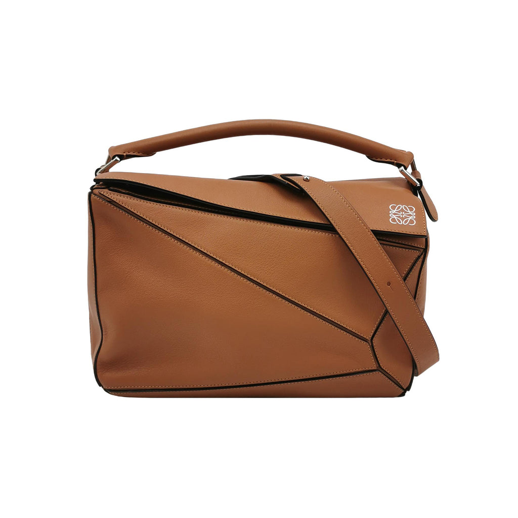 Loewe Puzzle Medium Calfskin Tan