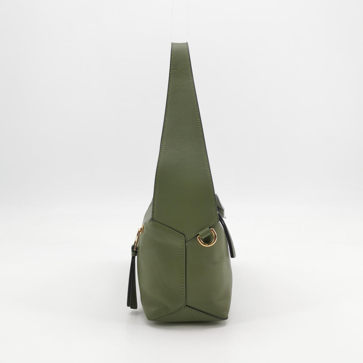 Loewe Puzzle Hobo Green Shoulder Bag