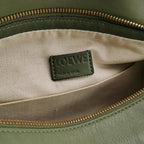 Loewe Puzzle Hobo Green Shoulder Bag