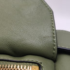 Loewe Puzzle Hobo Green Shoulder Bag