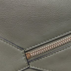Loewe Puzzle Hobo Green Shoulder Bag