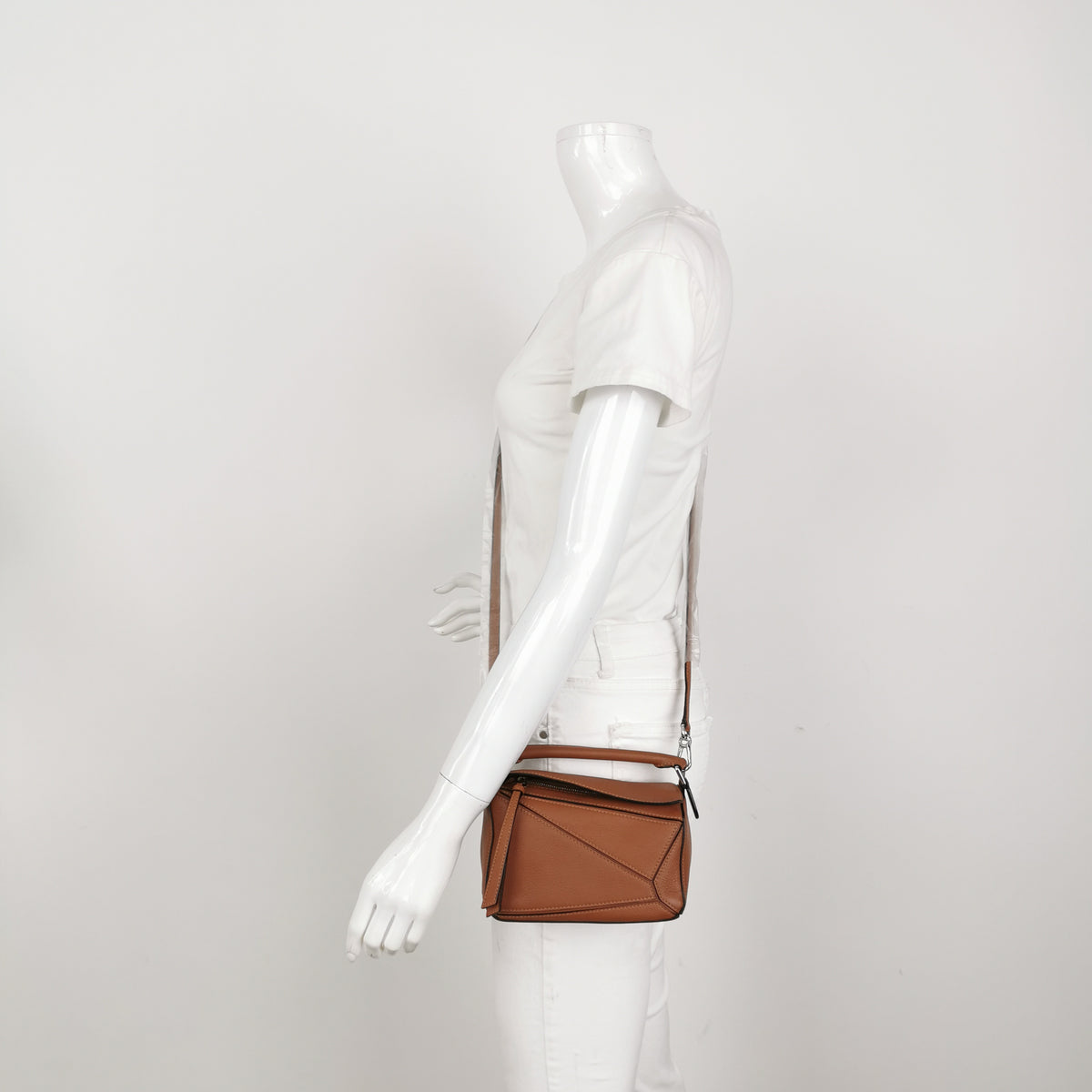 Loewe Puzzle Mini Classic Calfskin Tan