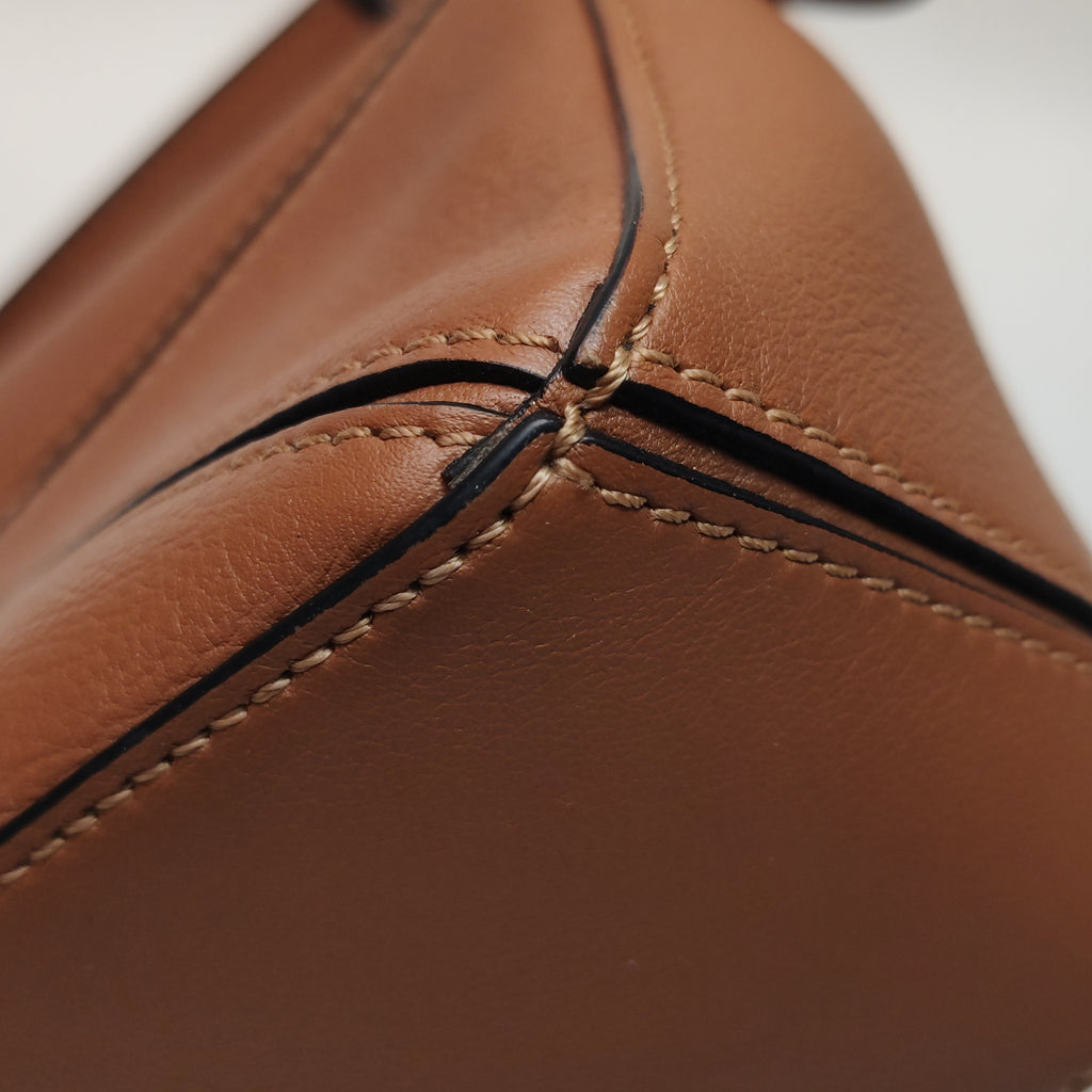 Loewe Puzzle Mini Classic Calfskin Tan