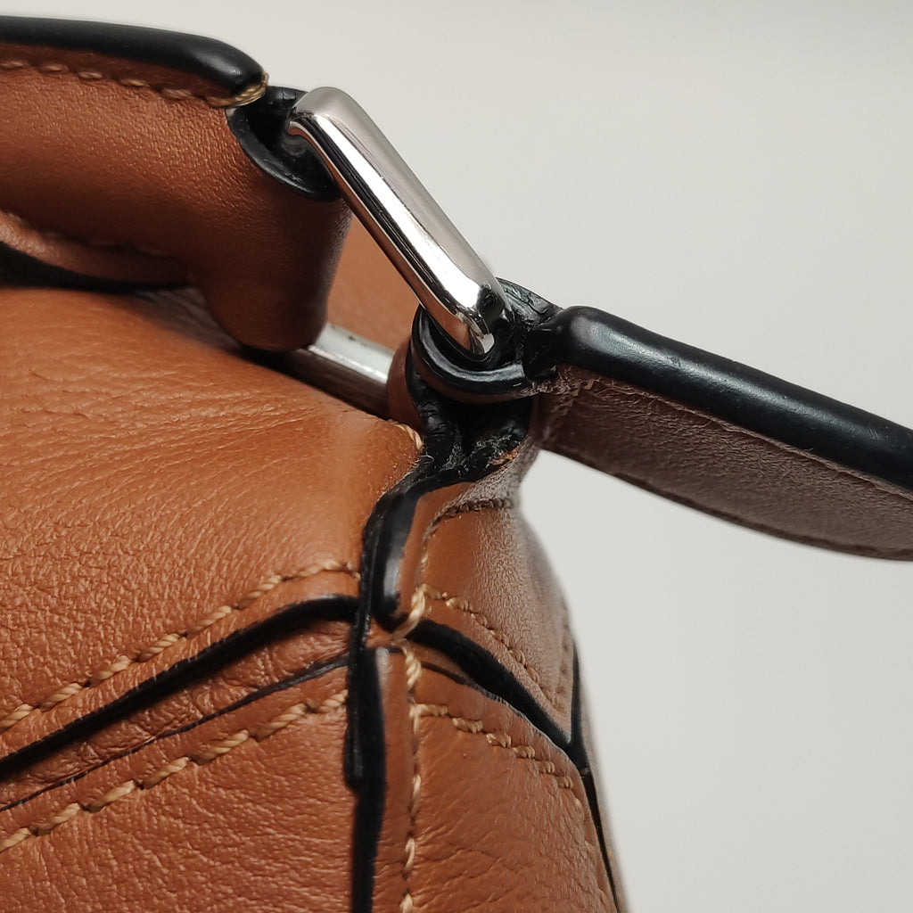Loewe Puzzle Mini Classic Calfskin Tan