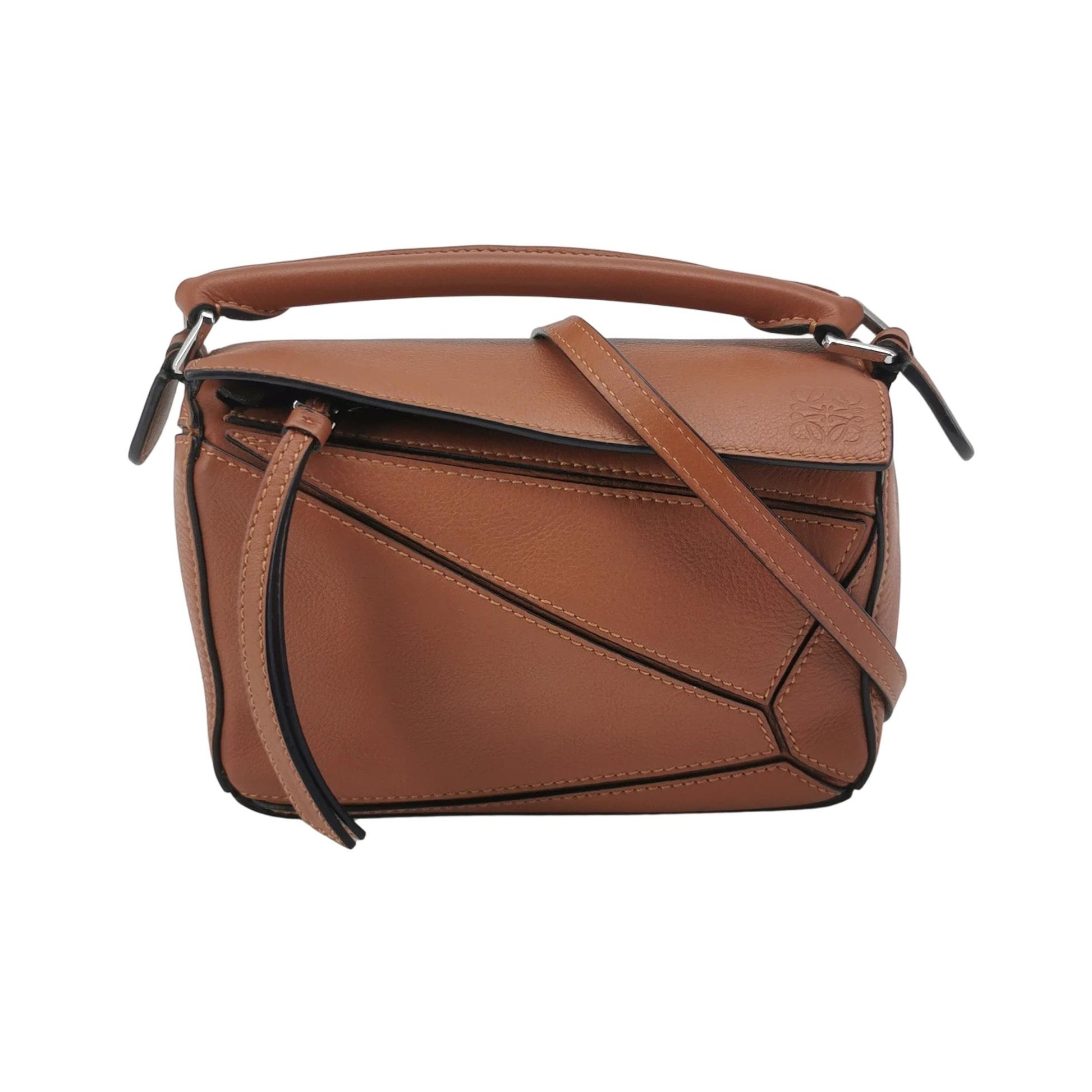 Loewe Puzzle Mini Classic Calfskin Tan