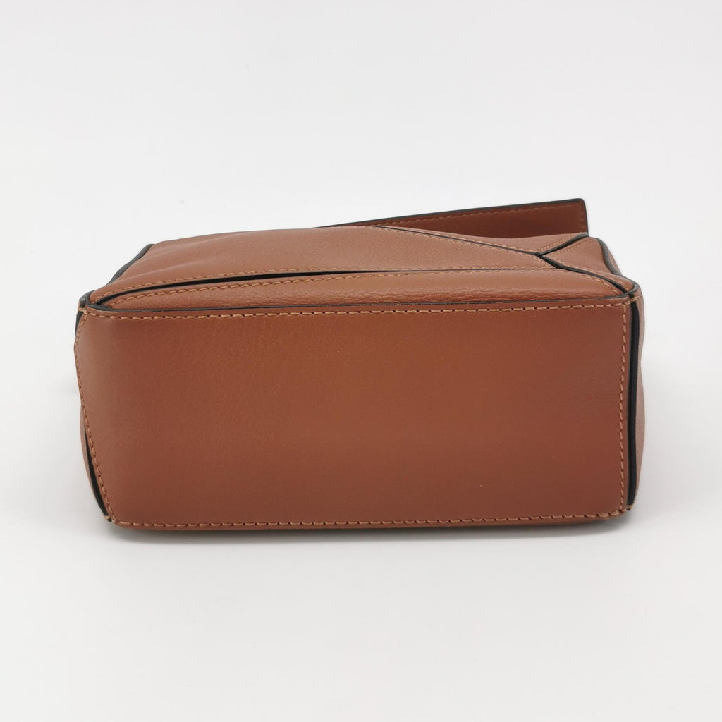 Loewe Puzzle Mini Classic Calfskin Tan